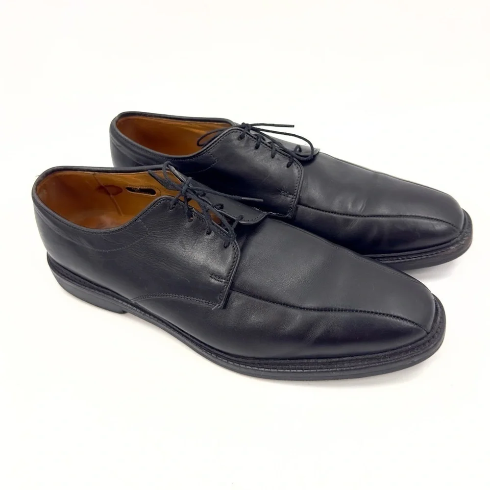 Allen Edmonds Warren Dress Shoes Mens 11.5 Black Oxford Lace Derby Bicycle